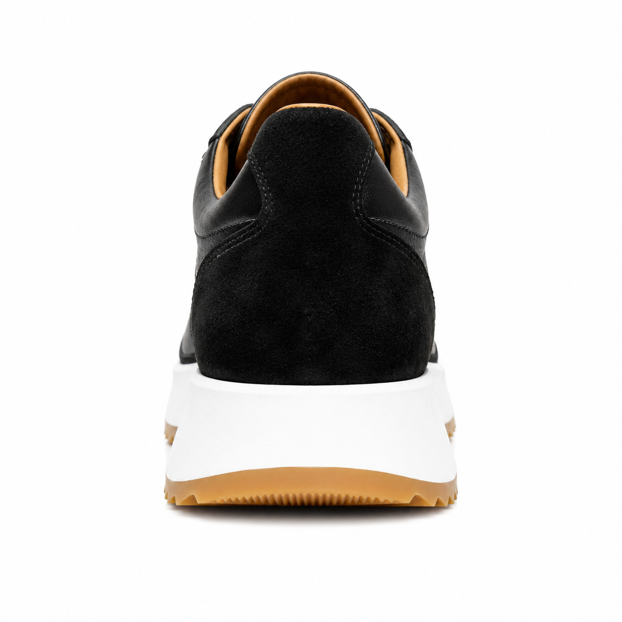 Atelier Full-Grain Leather Sneakers — Handmade Contrast Edition