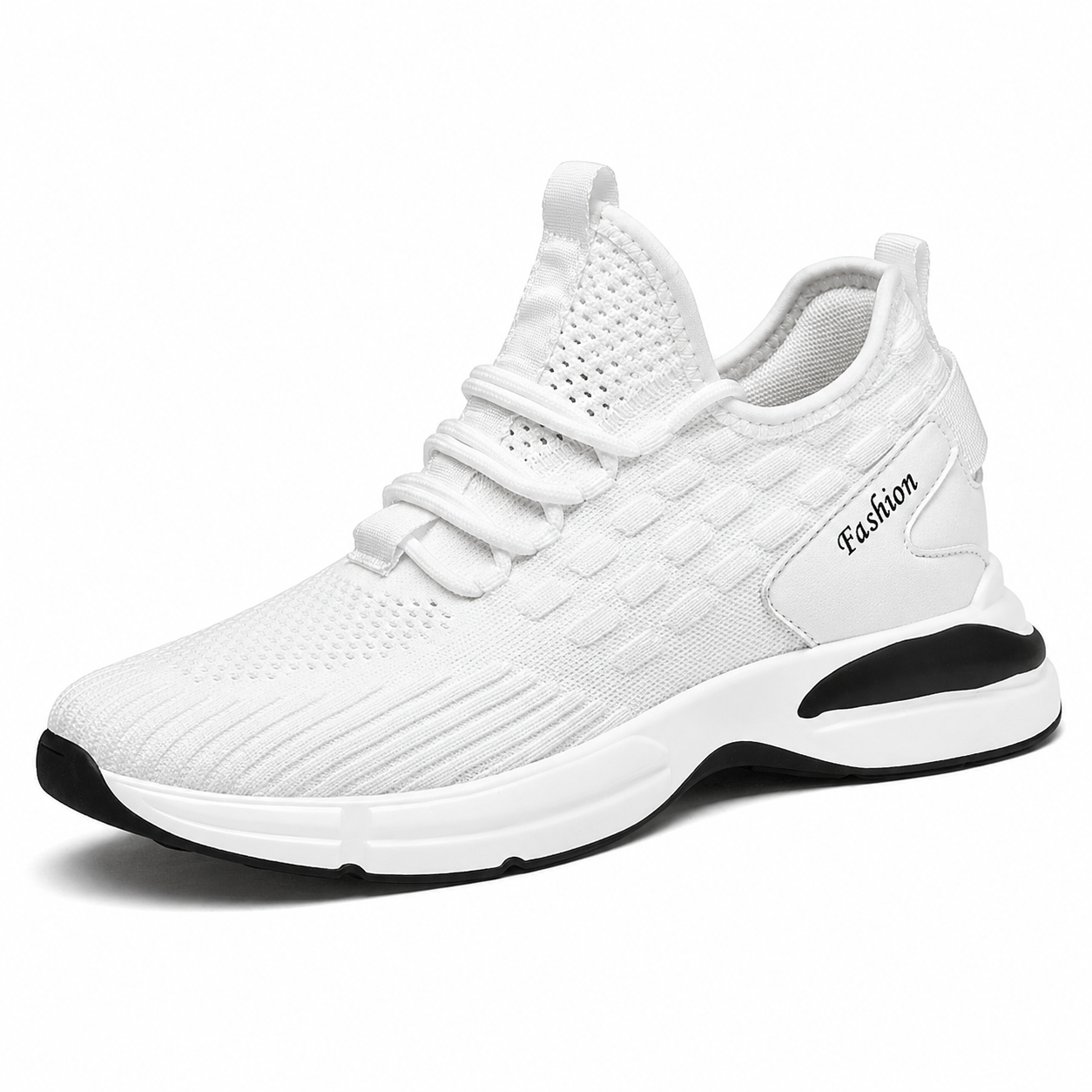 Breathable Mesh Sneakers — Lightweight Rubber Sole