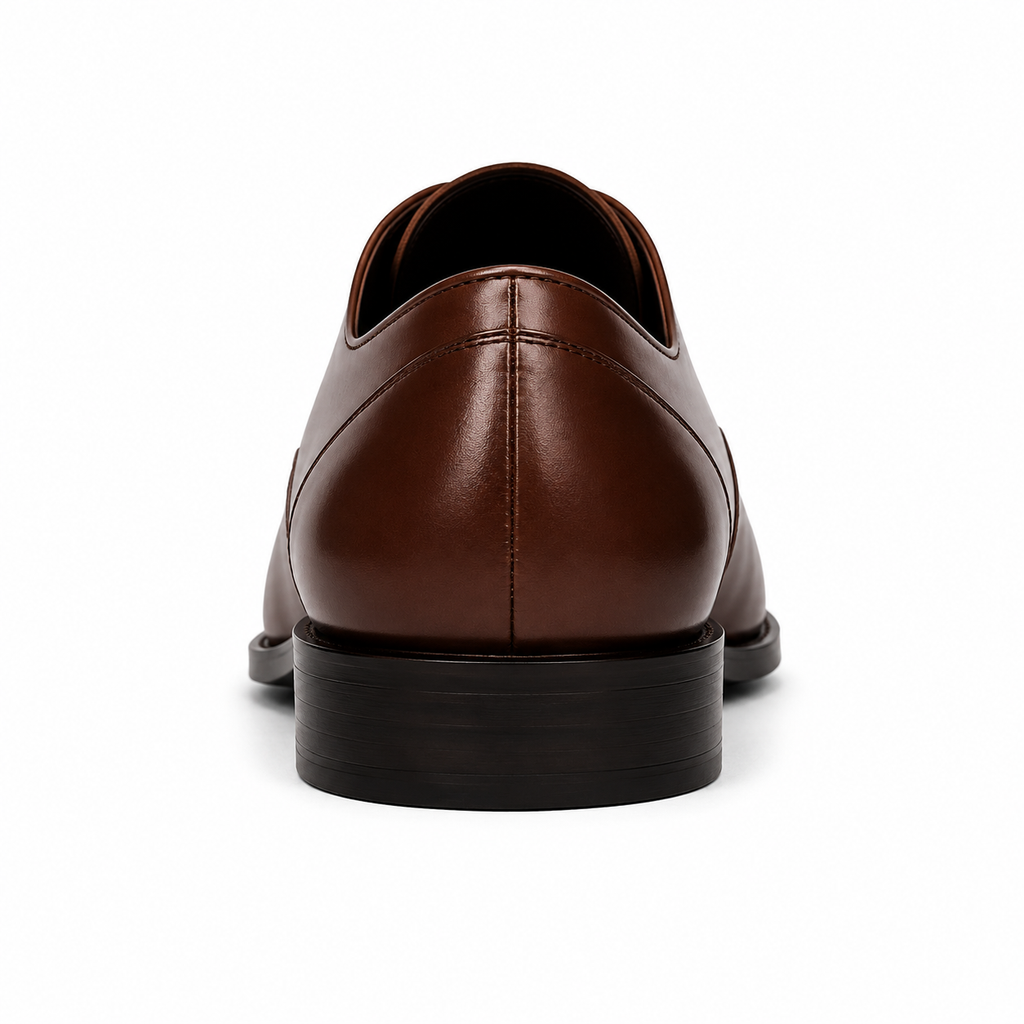 Full Brogue Oxford Shoes — Wingtip Leather Business Formal
