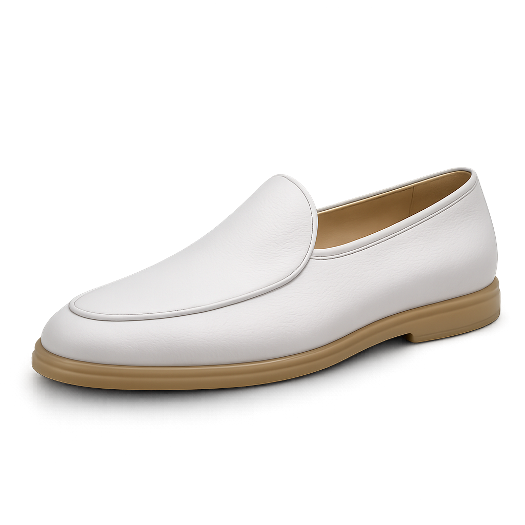 Handcrafted Flat Penny Loafers — British Heritage Leather