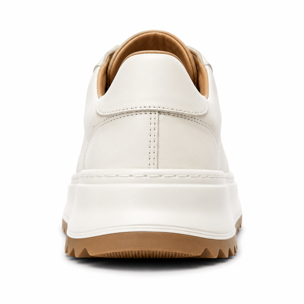 Heritage Horsehide White Shoes — Retro Court Edition