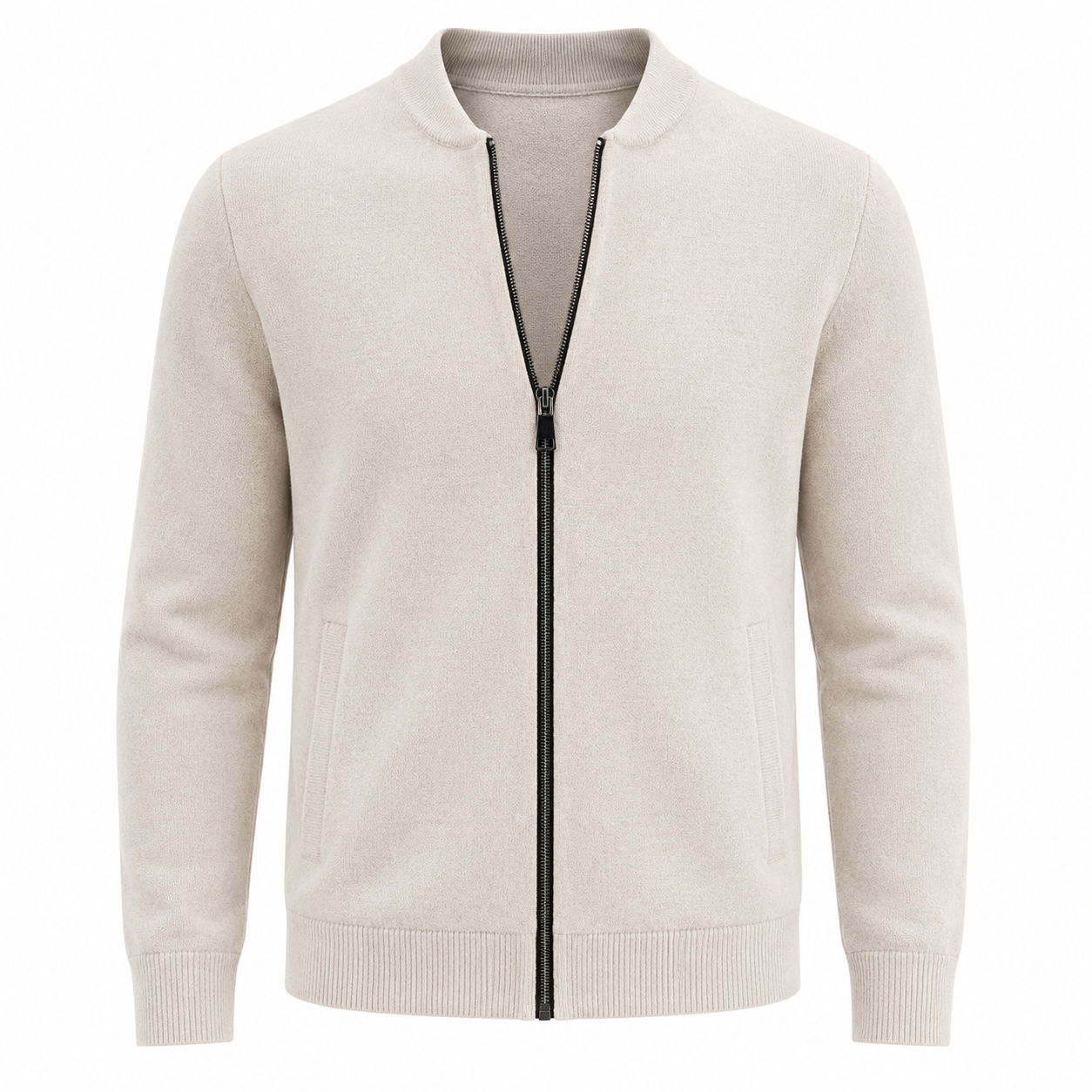 Imperial Cashmere Knit Cardigan — Structured Winter Edition
