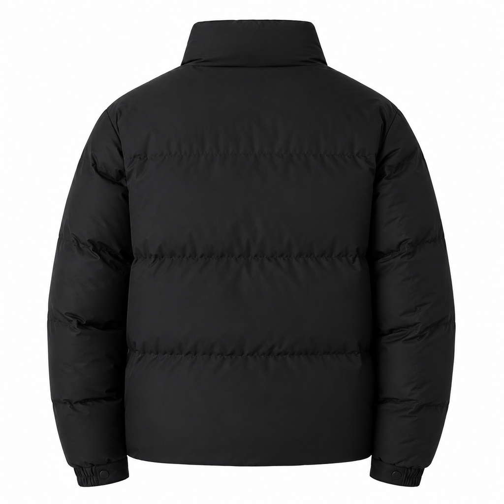Insulated Down Puffer Jacket — Thickened Casual Short Shell