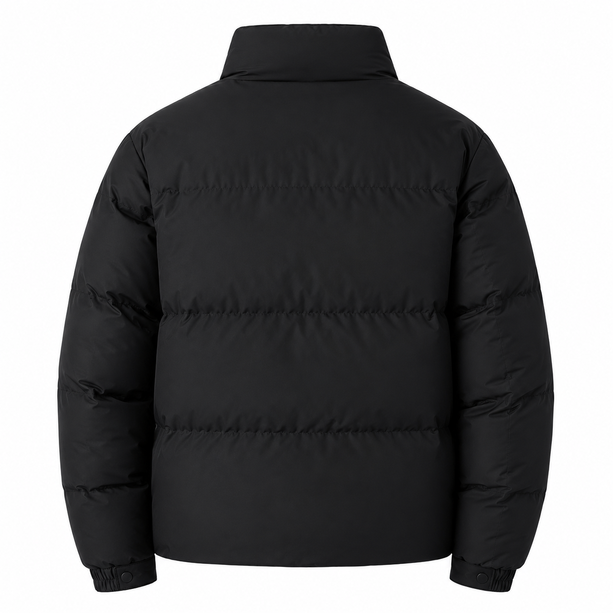 Insulated Down Puffer Jacket — Thickened Casual Short Shell