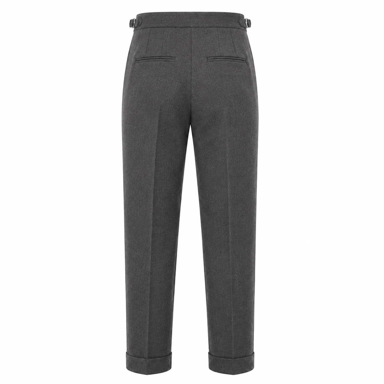 Italian Wool Pleat Trousers — Tapered Luxe