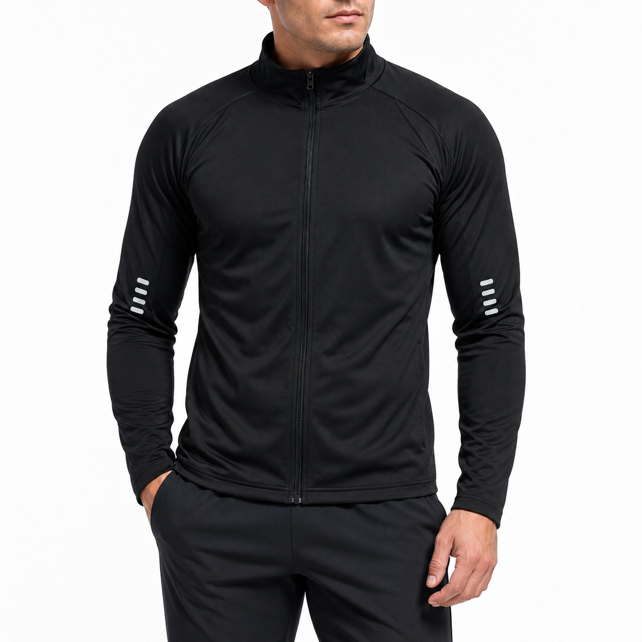 Lightweight Performance Zip Jacket — Quick-Dry Long Sleeve