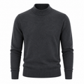 Modal Blend Crew Neck Sweater — Soft Minimal