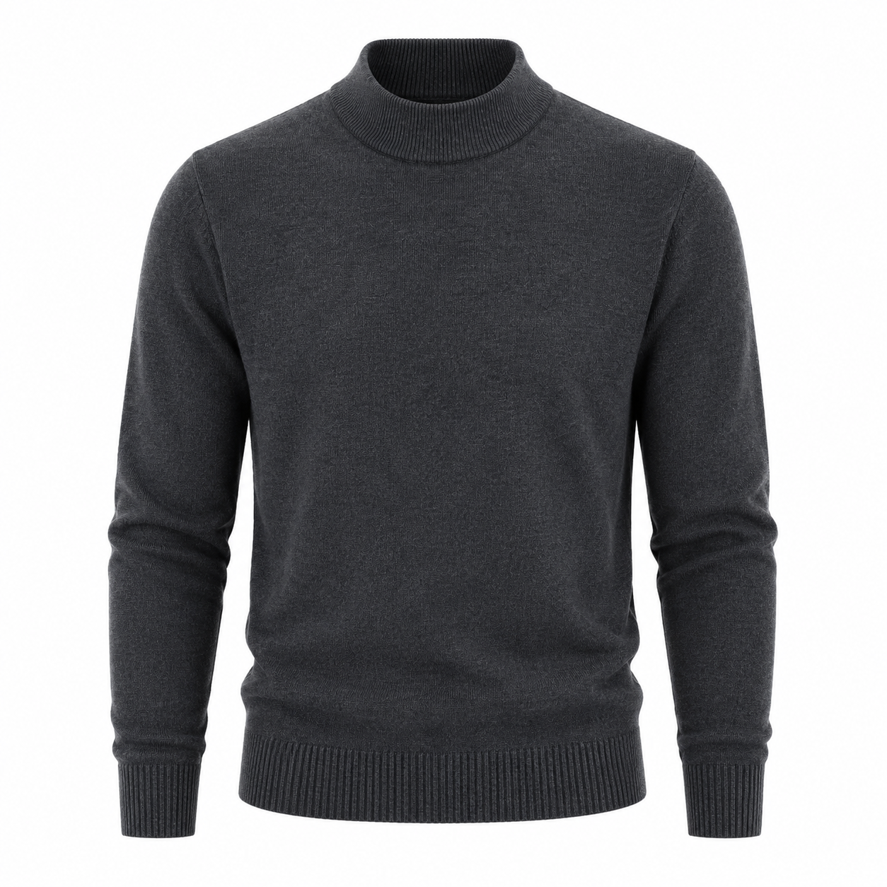 Modal Blend Crew Neck Sweater — Soft Minimal