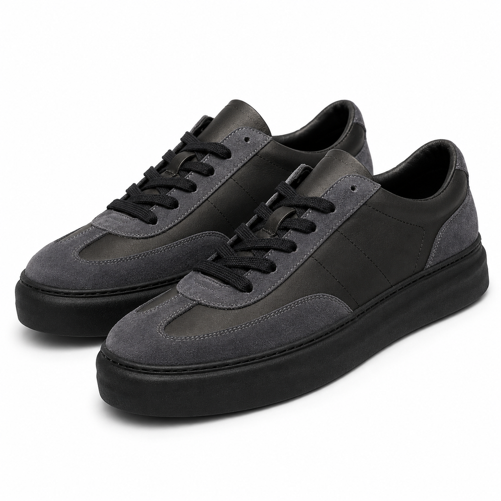 NoirBoard Genuine Leather Shoes — Minimal Heritage Edition