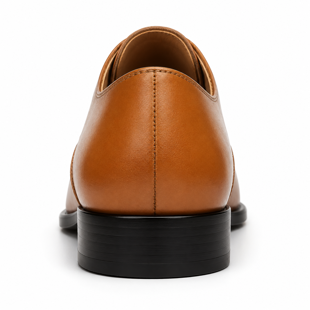 Pointed Toe Oxford Shoes — British Suit Leather Lace-Up