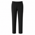 Slim Fit Elastic Commuter Trousers — Straight Leg Tailored