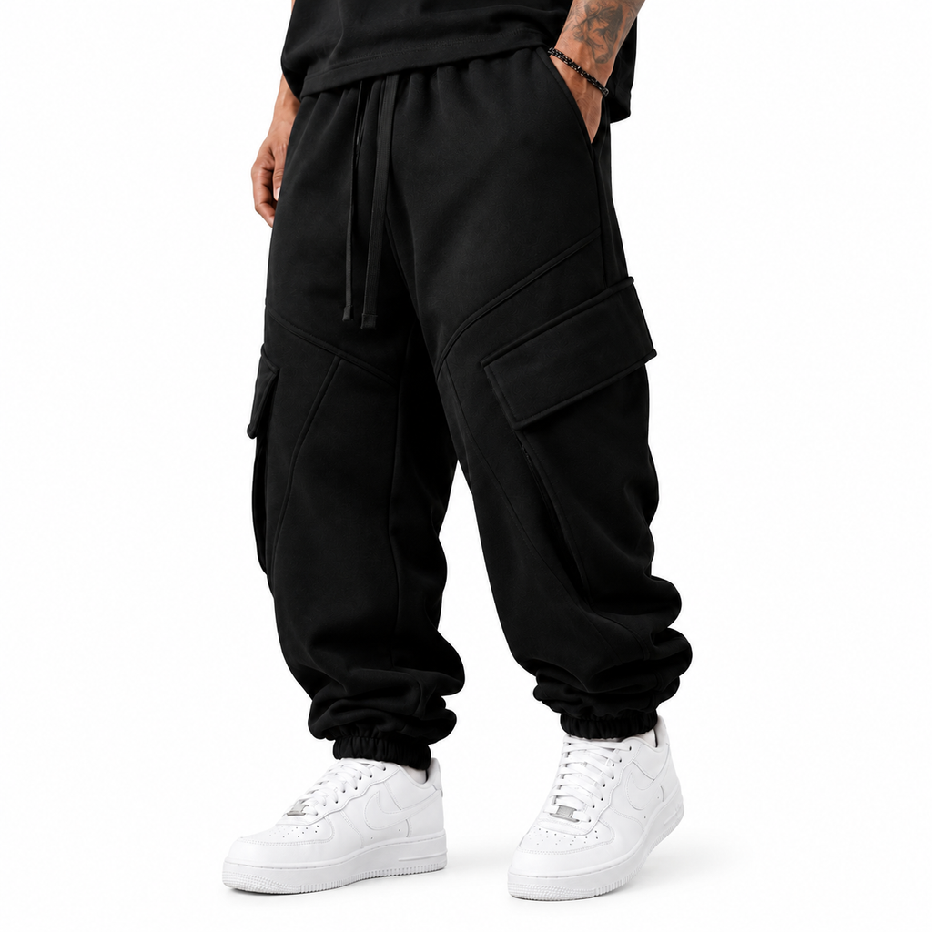 Urban Tapered Cargo Pants — Cotton Utility Edition
