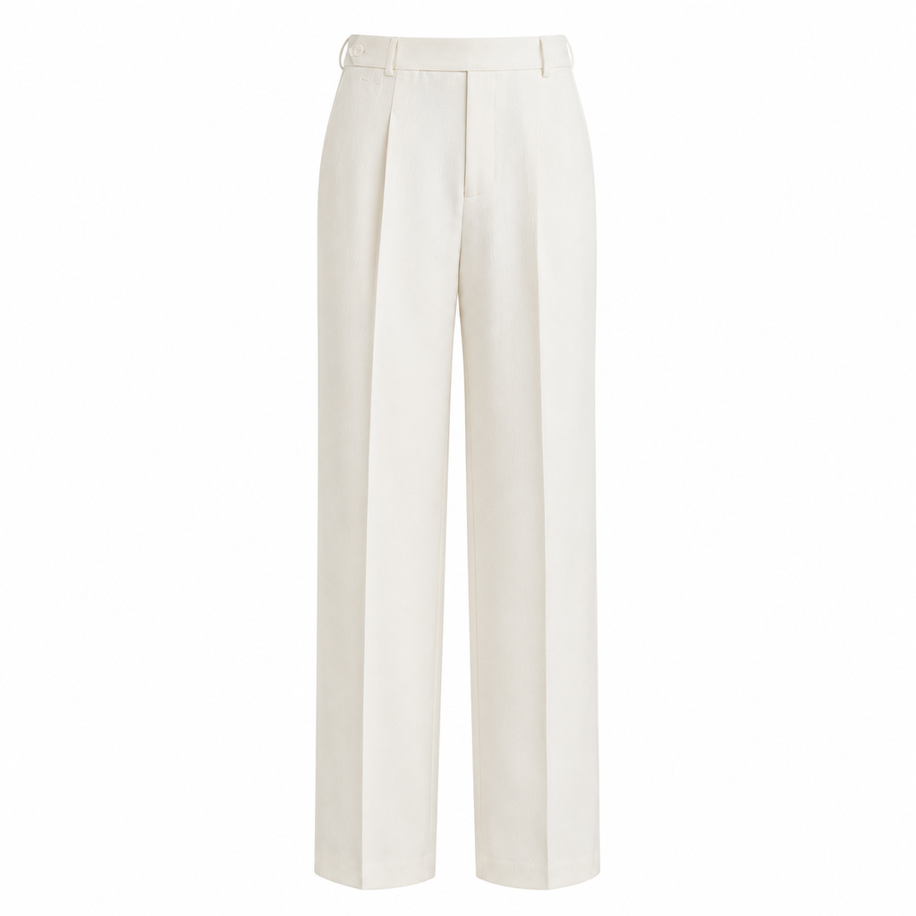 Wide Leg Dress Trousers — Clean Minimal Tailored